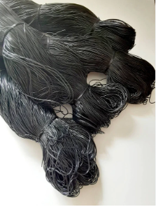 Black Plastic African Thread